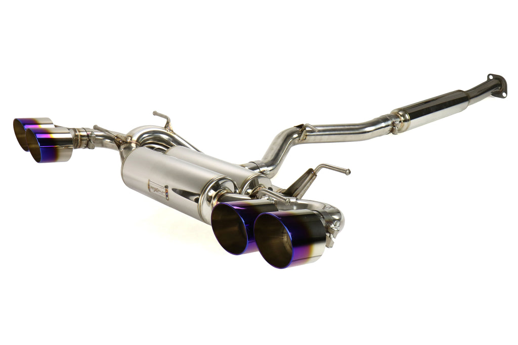 MXP SP Cat Back Exhaust w/ Burnt Tips - 2014-2016 Scion FR-S RS 1.0
