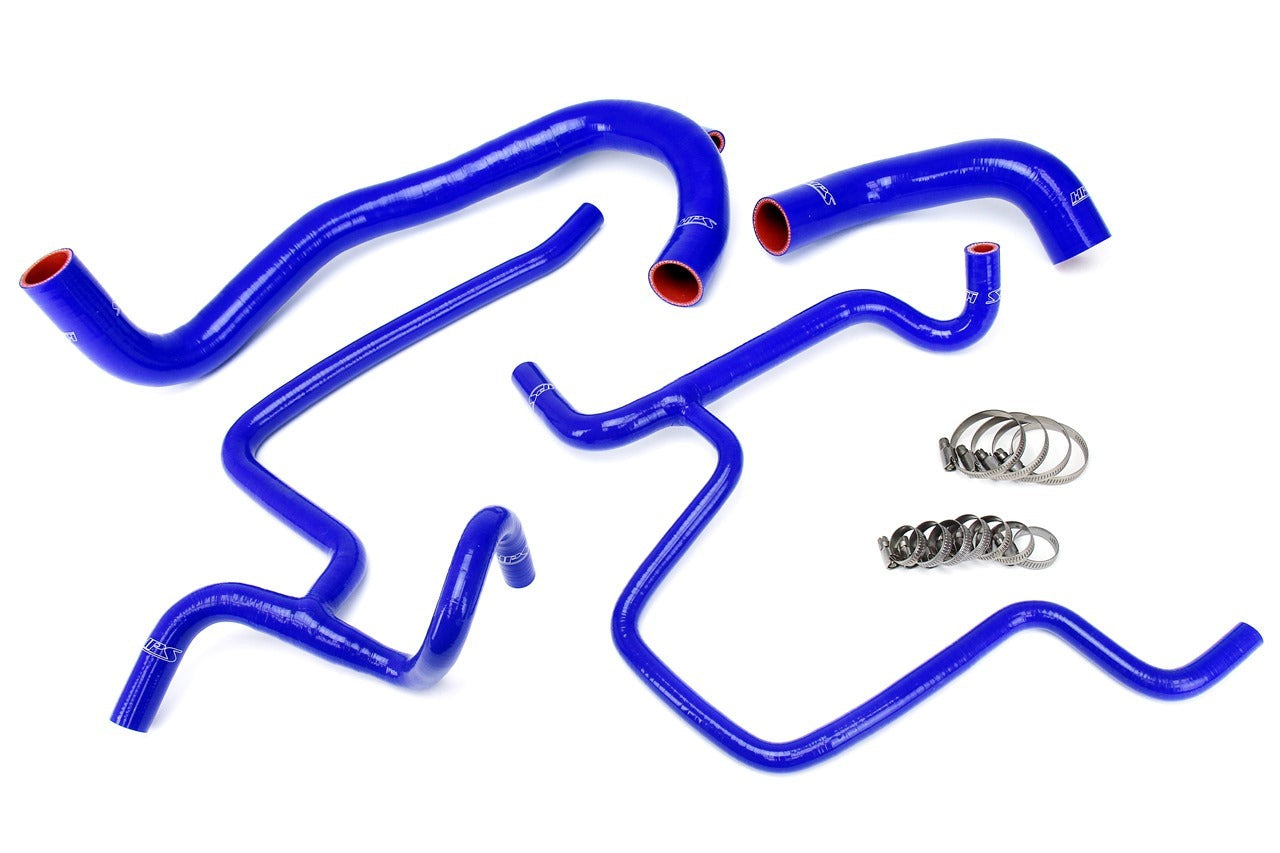 HPS Silicone Radiator, Oil Cooler and Heater Coolant Hose Kit 2012-2014 Dodge Charger SRT8 6.4L V8, 57-1616