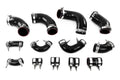 HPS Silicone Intercooler Hose Kit Nissan 1995-1998 Skyline GTR R33 RB26DETT, 57-2097
