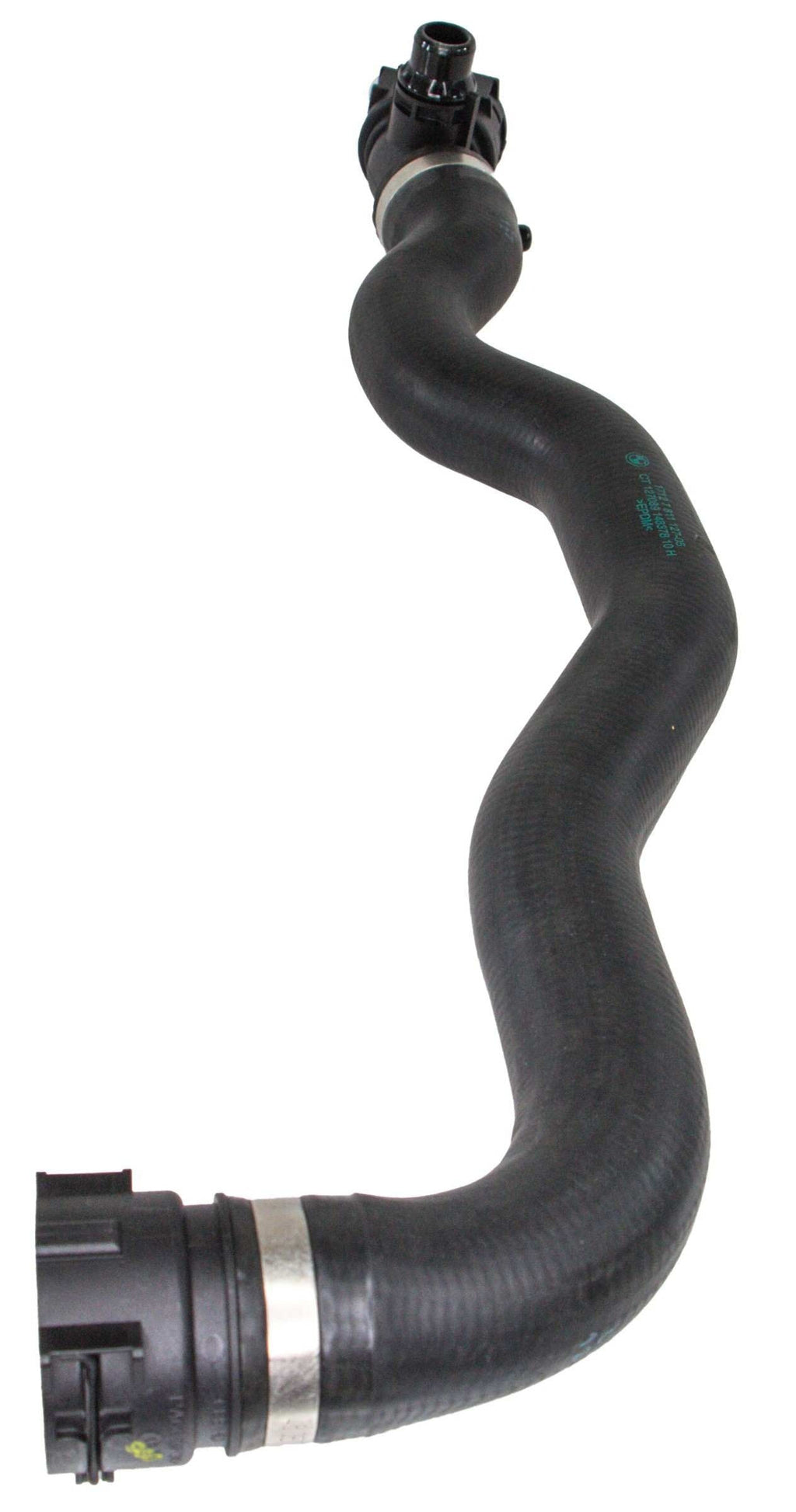 BMW F30 328d Upper Engine Cooling Radiator Hose OEM 17127811127