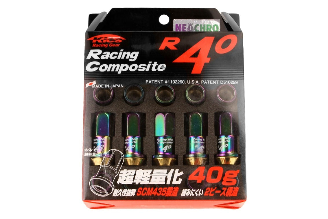 Project Kics R40 Lug Nuts - M12x1.25