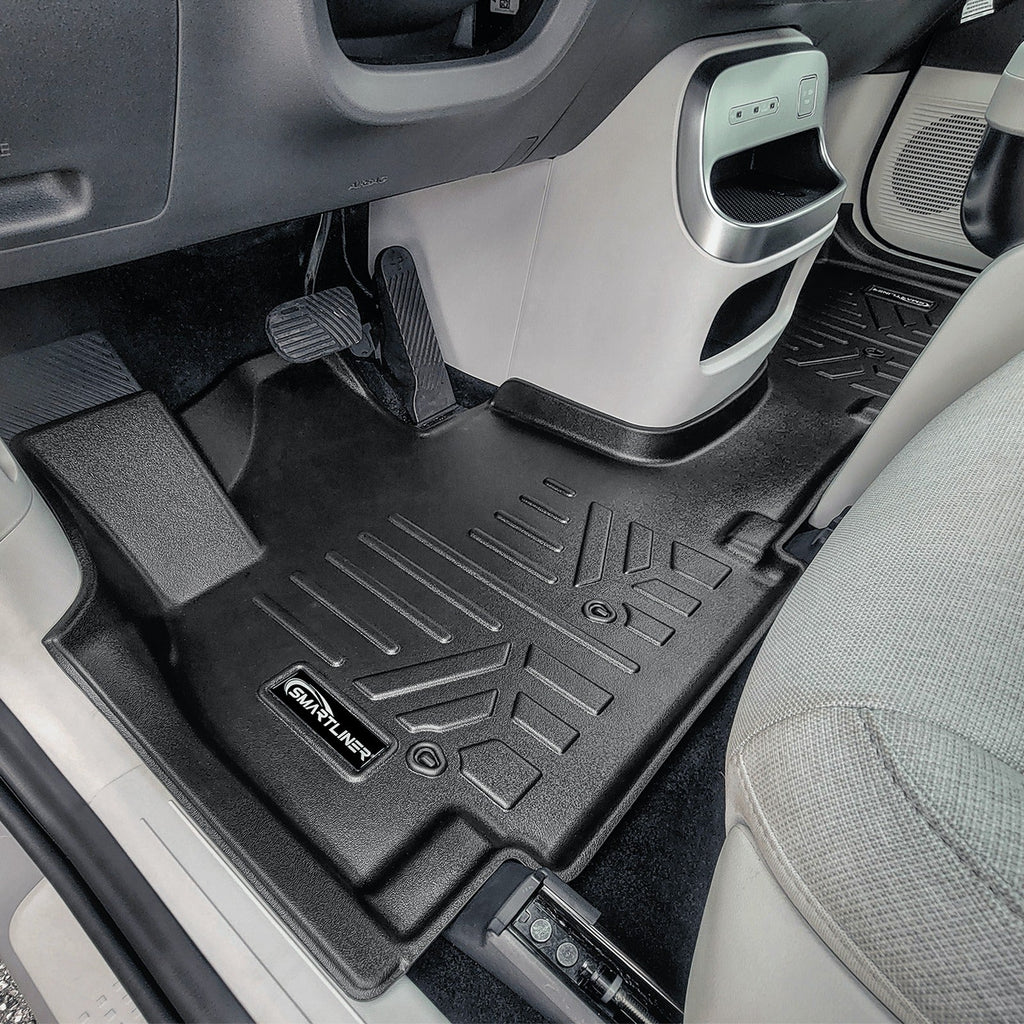 SMARTLINER Custom Fit All Weather Protection 1st Row Liners Compatible With 2026 Hyundai Ioniq 9