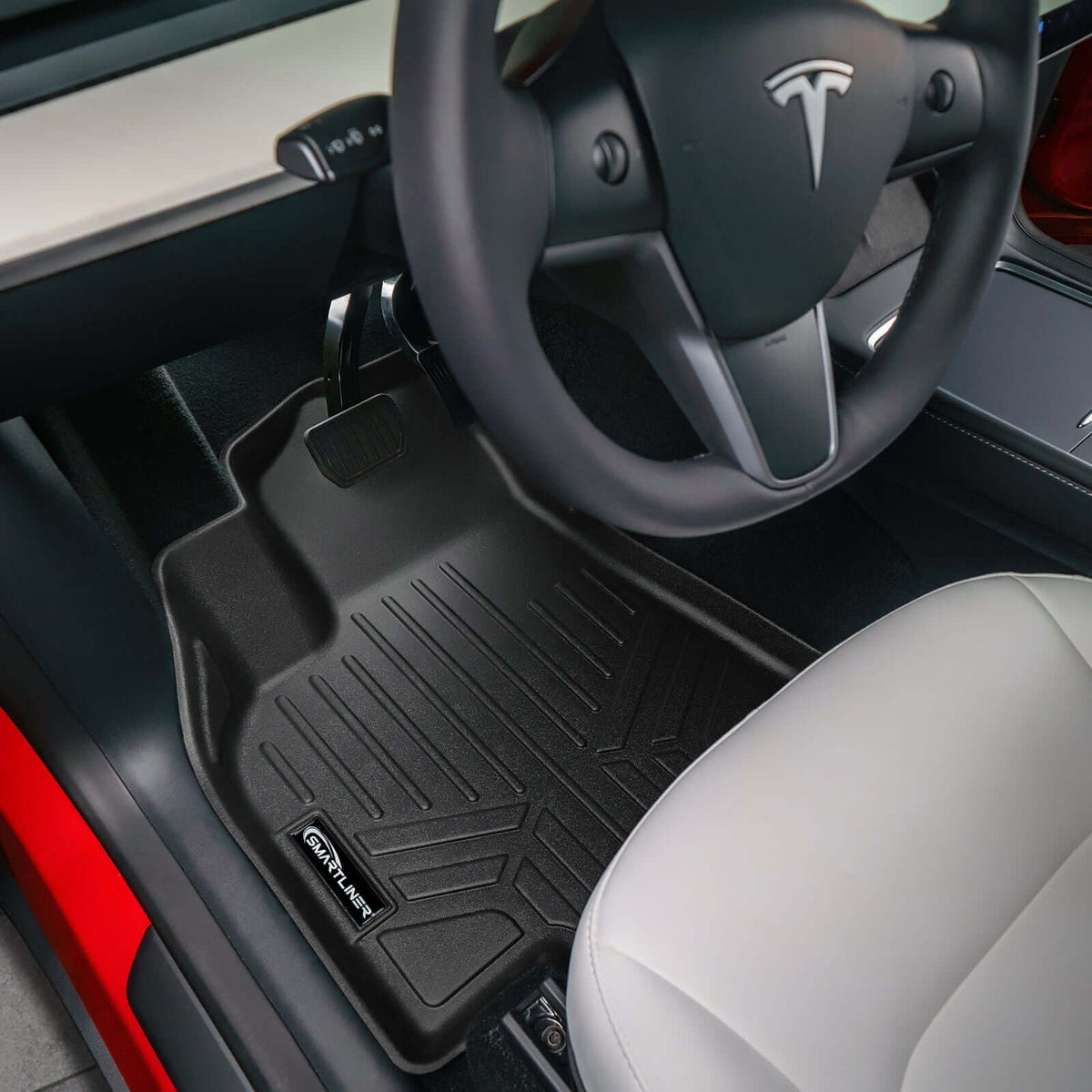 SMARTLINER Floor Liners for 2020-2025 Tesla Model Y (5 Passenger)
