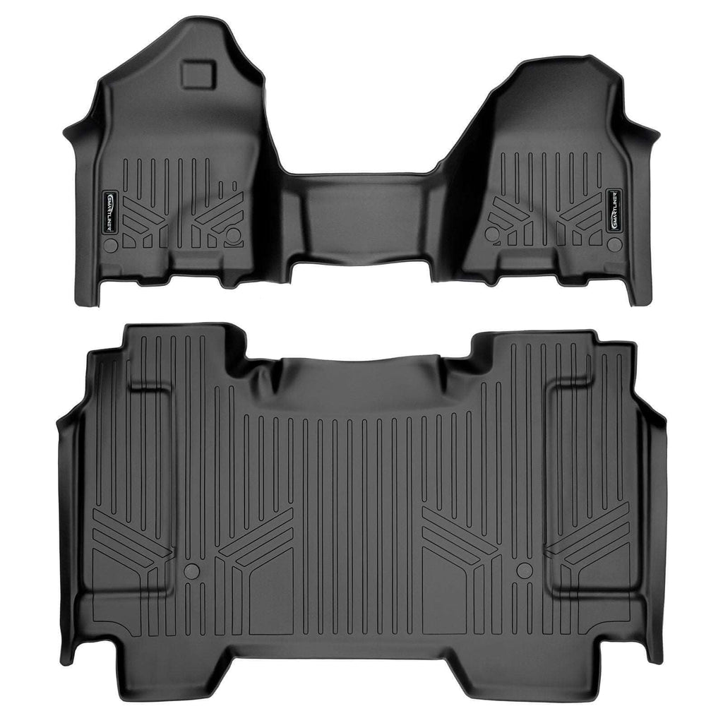SmartCoverageTM Floor Liners For 2019 - 2024 Ram 1500 Crew Cab Vinyl (1st Row Bench)