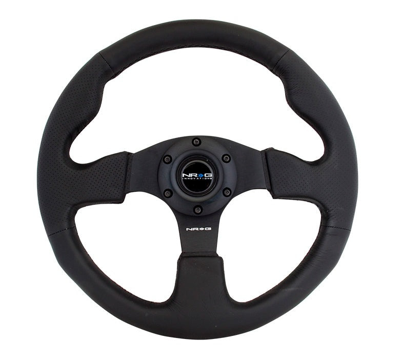 NRG Reinforced Steering Wheel 320mm Black - Universal