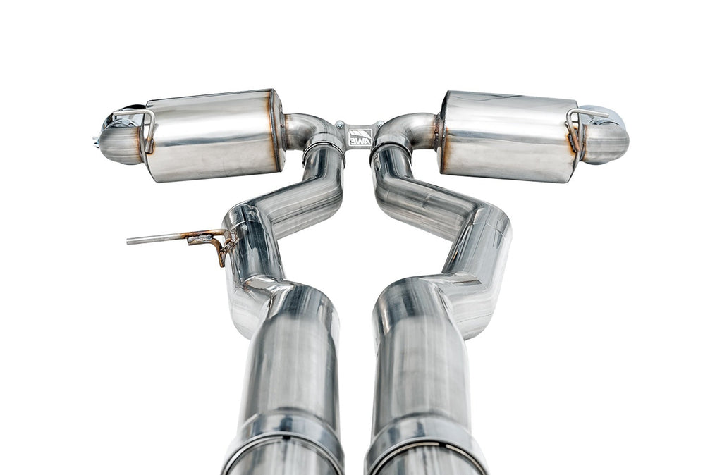 AWE Non-Resonated Touring Edition Exhaust - 2020-2024 Toyota GR Supra