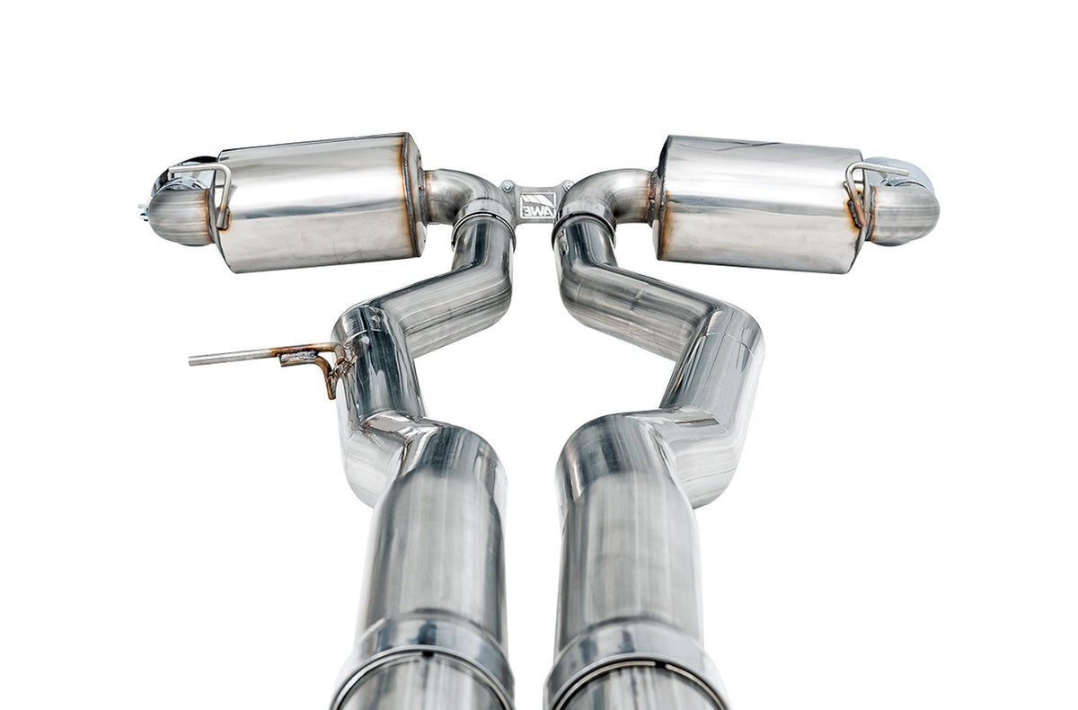 AWE Non-Resonated Touring Edition Exhaust - 2020-2024 Toyota GR Supra