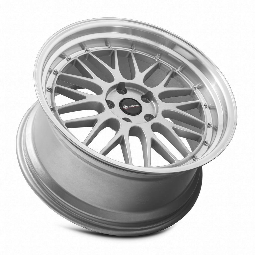 VORS VR8 18" 5x112 Silver Machined Lip