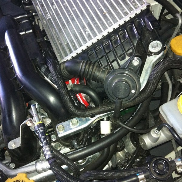 Mishimoto Silicone Throttle Body Hose (red, black, or blue) - 2015+ WRX-Red