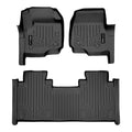 SMARTLINER Floor Liners for 2017-2026 Ford F-250|F-350 SuperCab (1st Row Bench) | Vinyl | No OTH