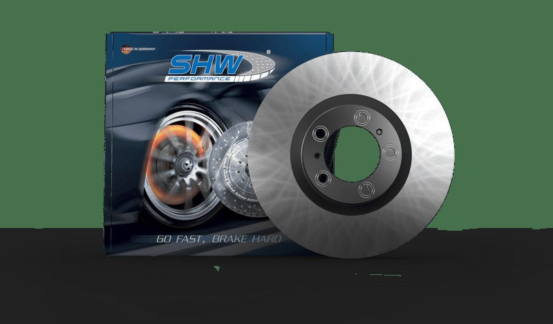 SHW 04-07 BMW 525i 3.0L Front Smooth Monobloc Brake Rotor (34116864906)