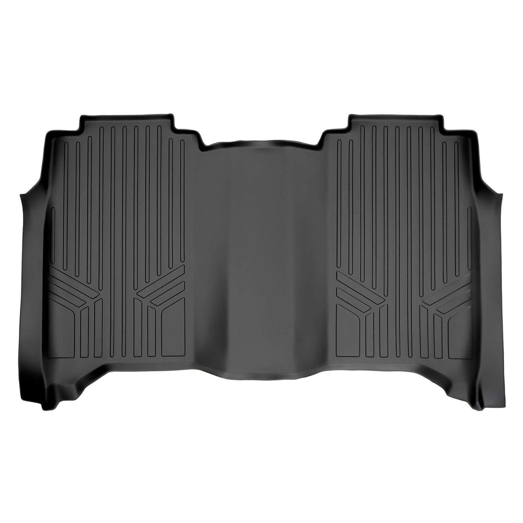 SMARTLINER Floor Liners for 2017-2024 Nissan Titan Crew Cab (1st Row Bench) No Underseat ToolBox and OTH Coverage