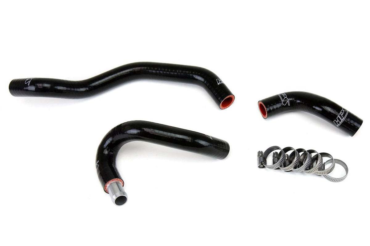 HPS Black Reinforced Silicone Heater Hose Kit Coolant Nissan 09-13 370Z