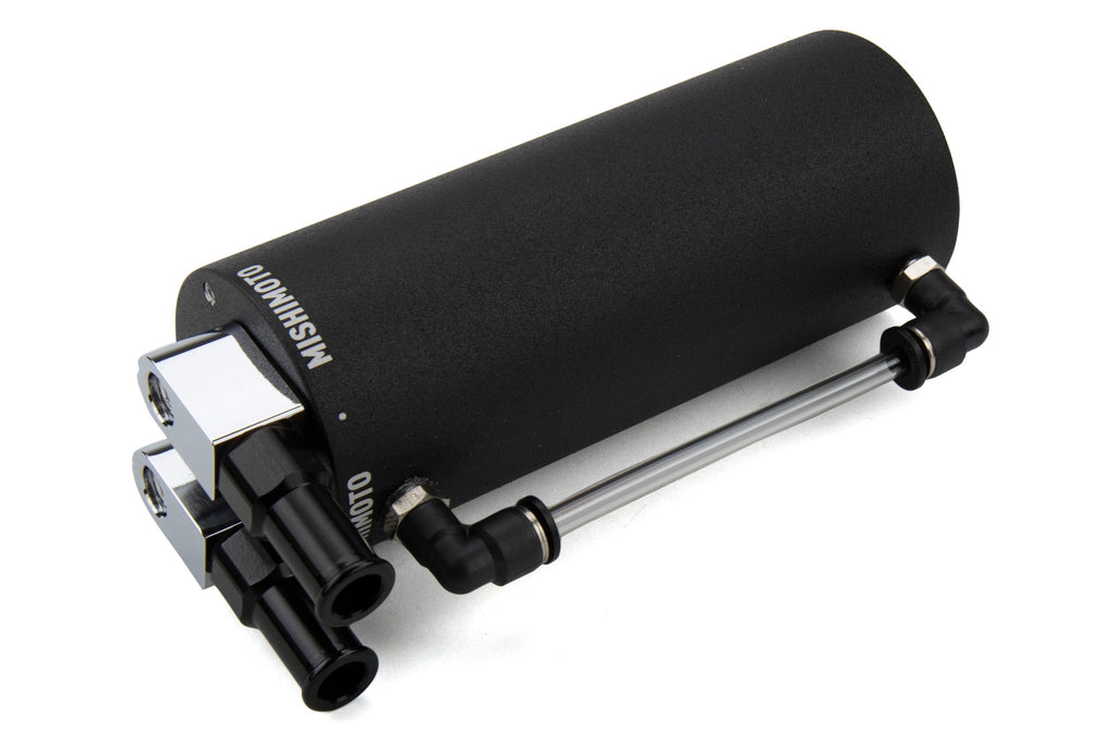 Mishimoto Wrinkle Small Aluminum Oil Catch Can - Universal