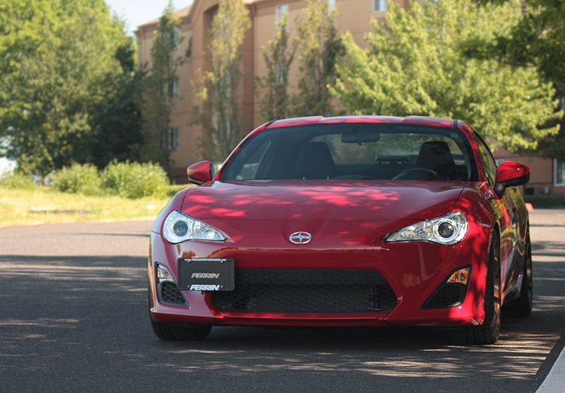 Perrin Front License Plate Relocation Kit - 2018+ Subaru WRX / STI / 2013-2022 Scion FR-S / Subaru BRZ / Toyota GR86