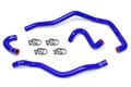 HPS Reinforced Blue Silicone Heater Hose Kit Coolant BMW 01-06 E46 M3 Left Hand Drive