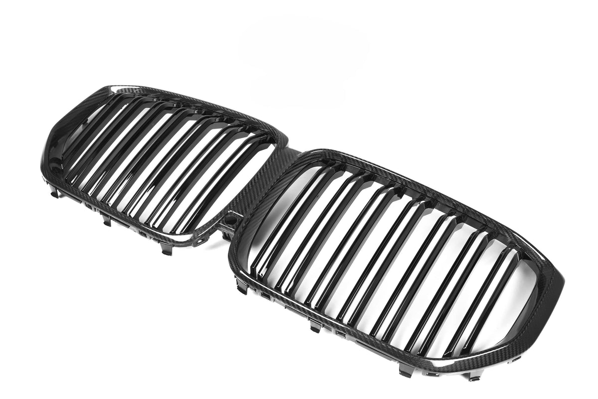 20-23 X5 G05 Pre-LCI Double Slat Dry Carbon Fiber Grill
