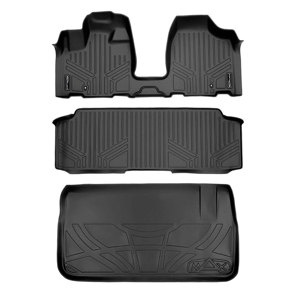 Smart TrimTM Floor Liners For 2013-2020 (2nd Row Bench) and No Super Console