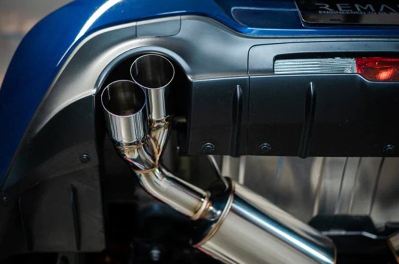 REMARK Sports Touring Cat-Back Exhaust Stainless Steel Tip Cover - 2022-2024 Subaru BRZ / Toyota GR86