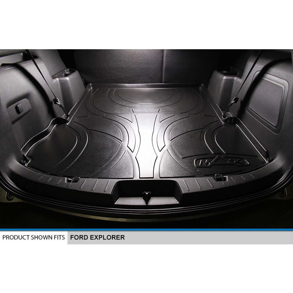 SMARTLINER Custom Fit Floor Liners For 2011-2014 Ford Explorer (with 2nd Row Center Console)