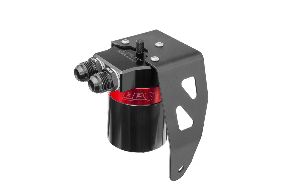 HPS Performance Aluminum Oil Catch Can Kit 2024-2026 Toyota Tacoma 2.4L Turbo, 860-032