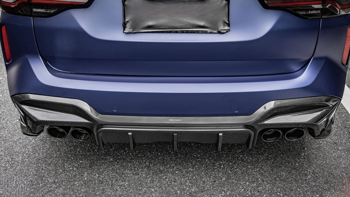 F97 X3M LCI SQ Style Dry Carbon Diffuser