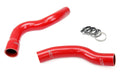 HPS Red Reinforced Silicone Radiator Hose Kit Coolant Jeep 01-04 Grand Cherokee WJ 4.7L V8