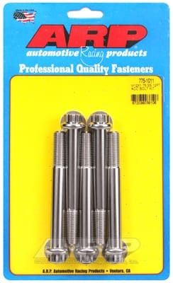 ARP M12 x 1.75 x 100mm 12pt SS Bolts (Set of 5)