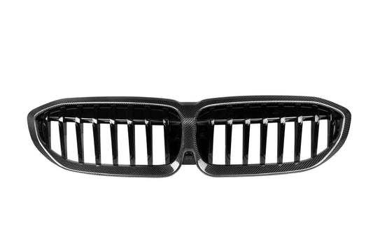 3 Series G20/G21/G28 PRE-LCI Single Slat Dry Carbon Fiber Grill