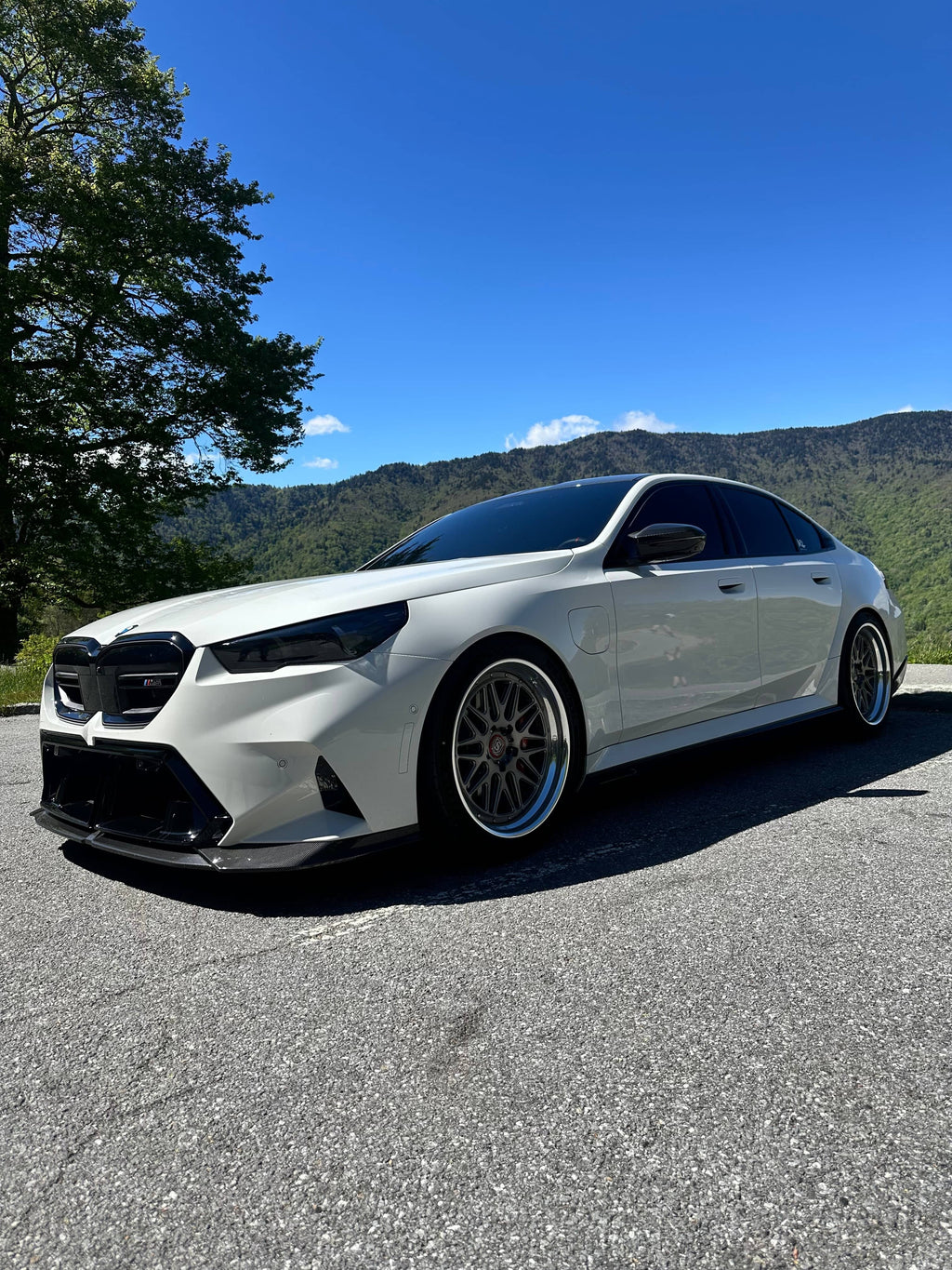 G90/G99 M5 SQ-A Style Dry Carbon Fiber Front Lip
