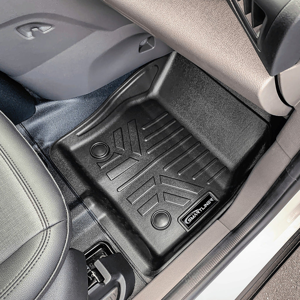 SMARTLINER Floor Liners for 2018-2022 Transit Connect With Vinyl and without secondary footrest (Short Wheelbase)
