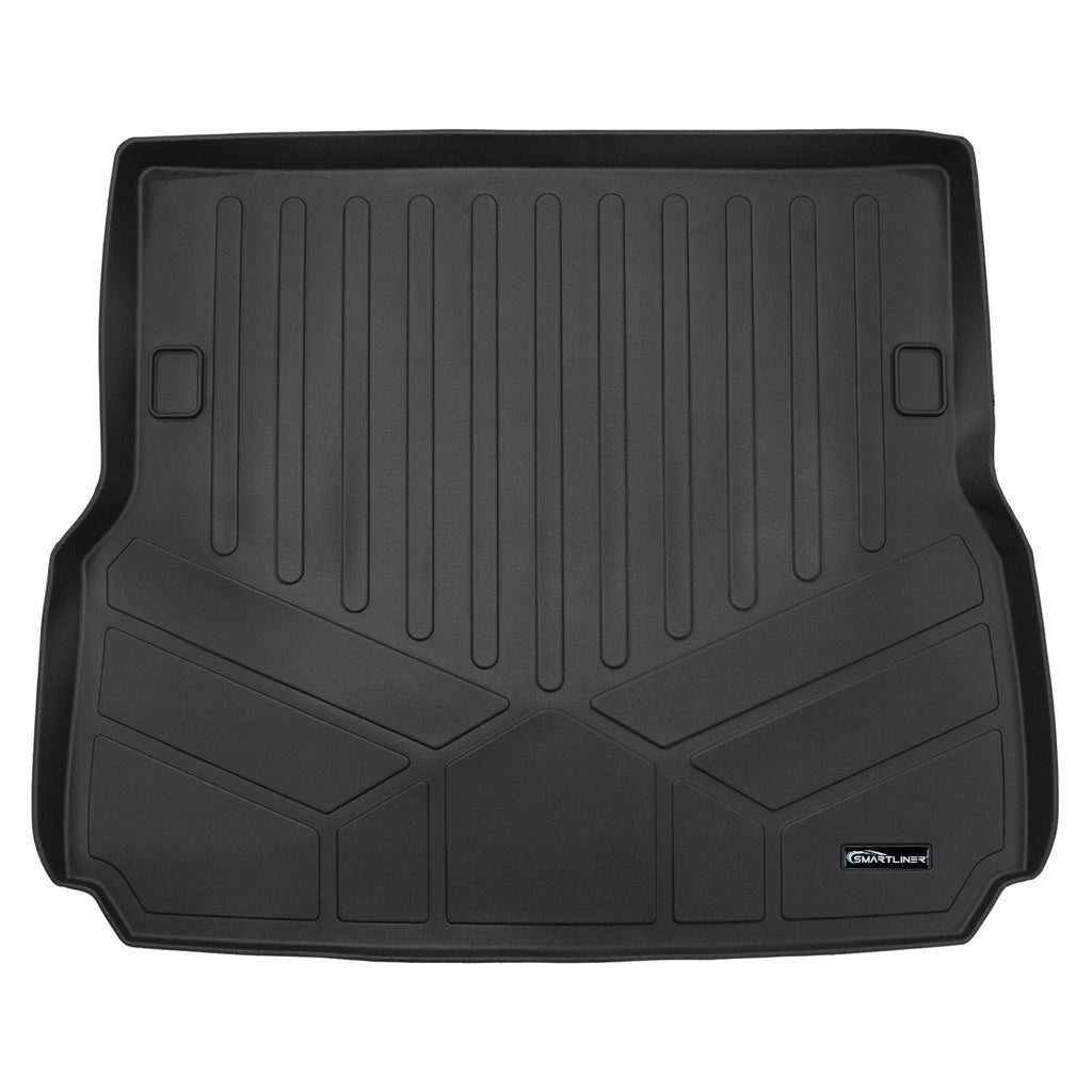 SMARTLINER Custom Fit All Weather Protection Floor Mat Liner Set Compatible With 2024-2026 Toyota Land Cruiser