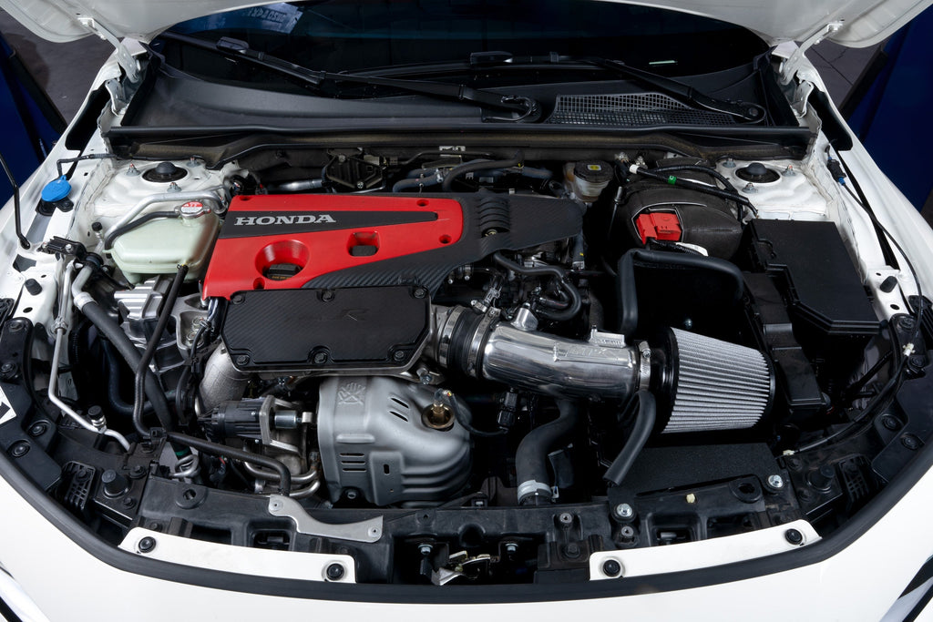 HPS Performance Air Intake Kit with Heat Shield, 2023-2026 Honda Civic Type R FL5 2.0L Turbo, 827-741