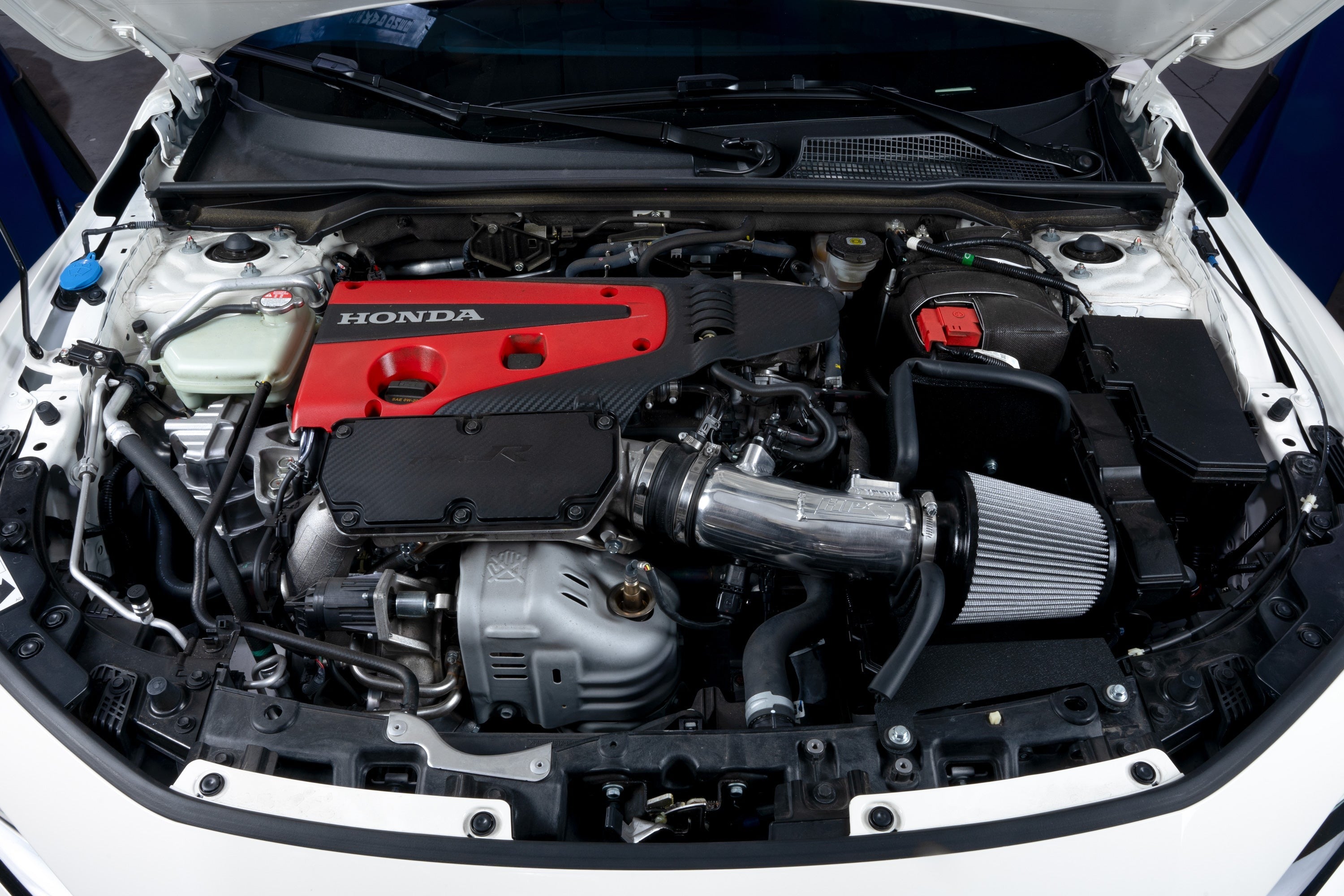 HPS Performance Air Intake Kit with Heat Shield, 2023-2026 Honda Civic Type R FL5 2.0L Turbo, 827-741