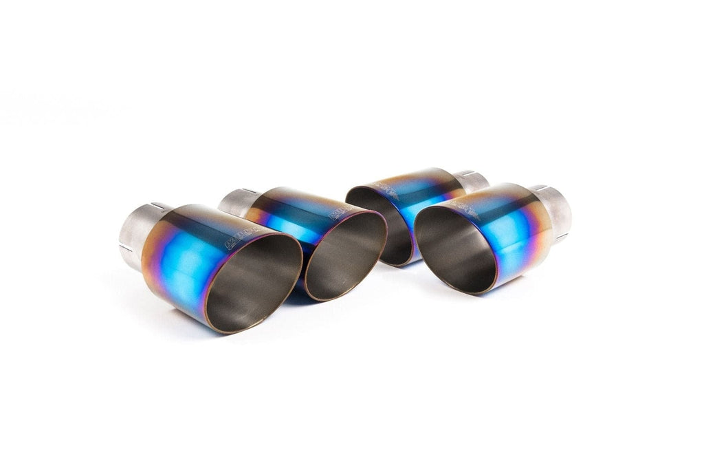 F80 / F82 GPF / OPF BACK ROAD EXHAUST SYSTEM WITH POLISHED GT-90 TRIMS