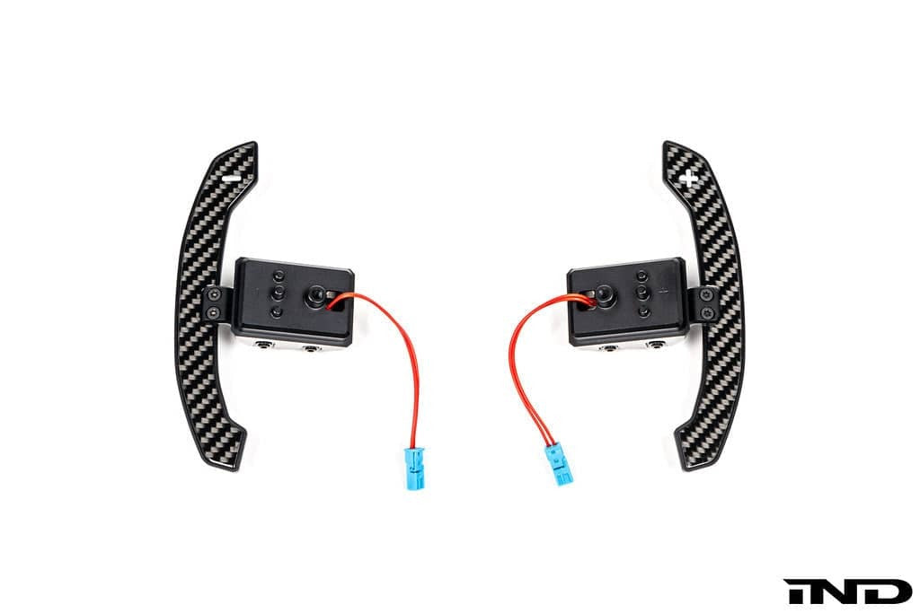 JQ Werks / MadTrace BMW G-Chassis Clubsport Magnetic Shift Paddle Set - Carbon V3