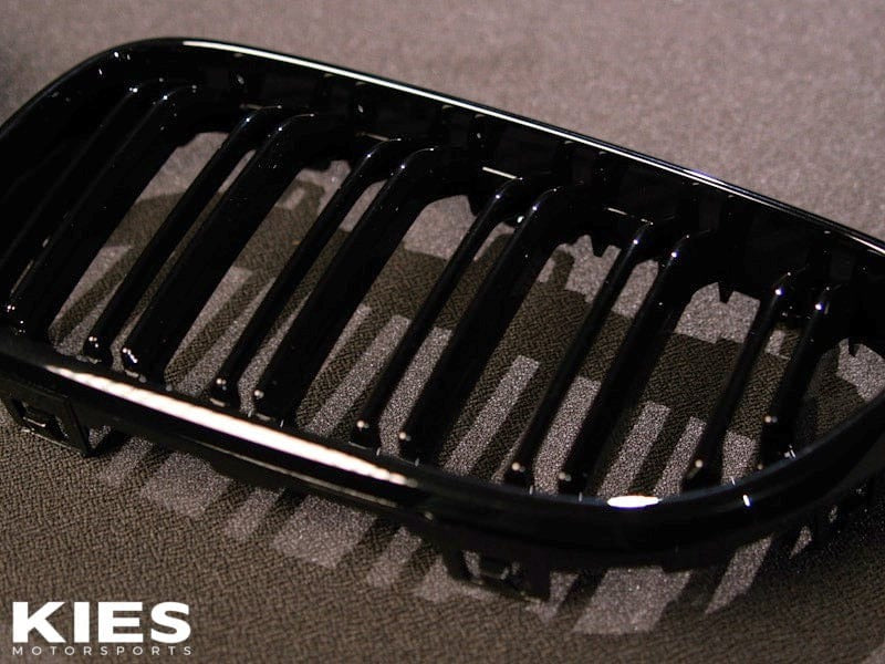 Kies Motorsports Dual Slat Black Black Kidney Grille for F22 2 Series