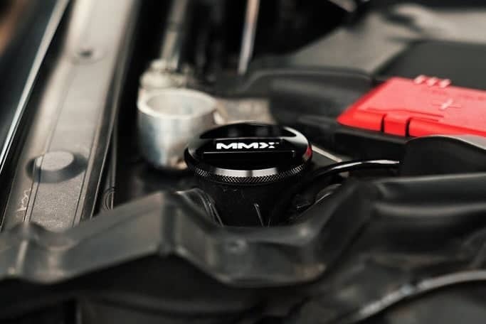 MMX Performance BMW F-Series Billet Washer Fluid Cap
