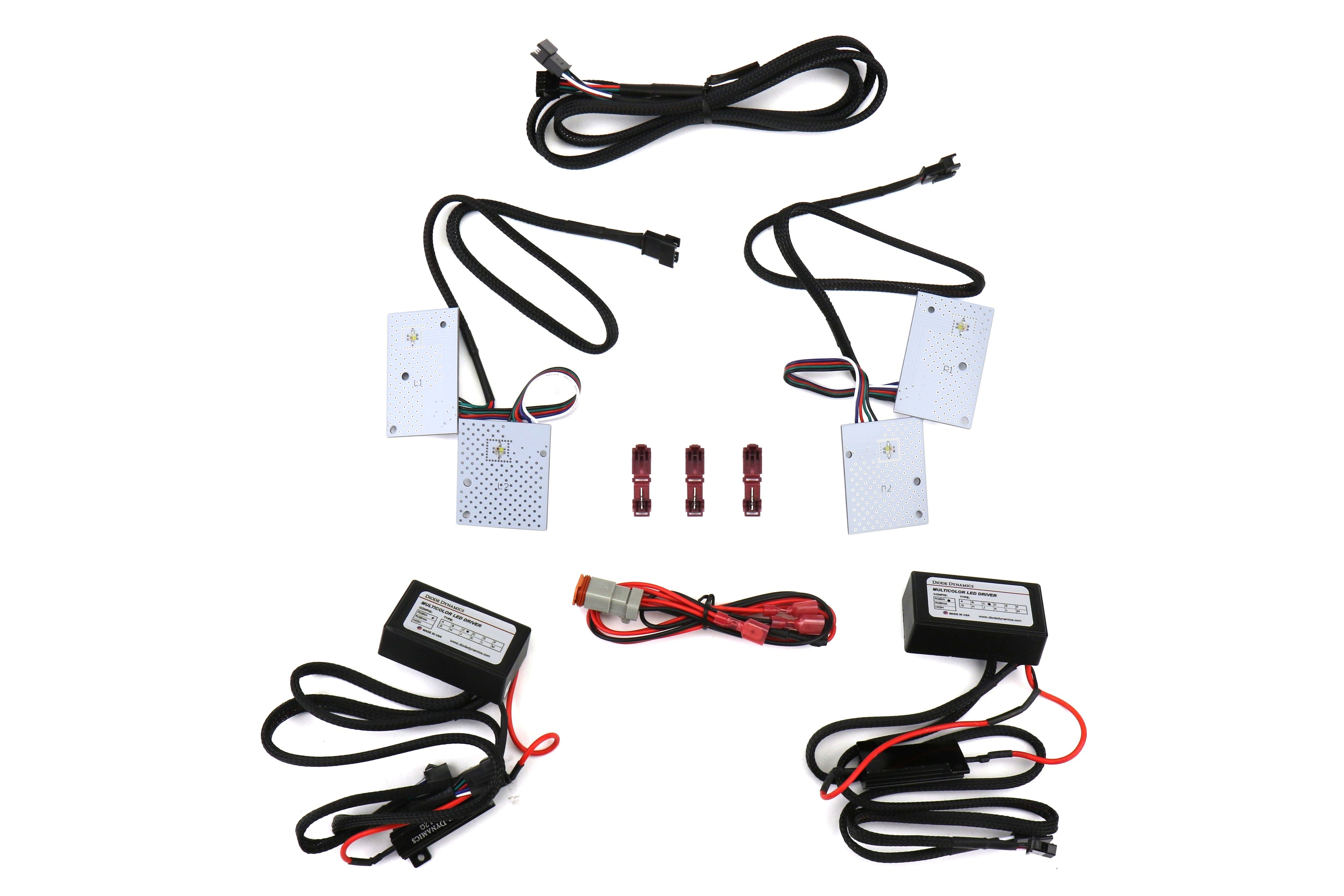 Diode Dynamics Multicolor LED Boards - 2013-2016 Subaru BRZ / Scion FRS