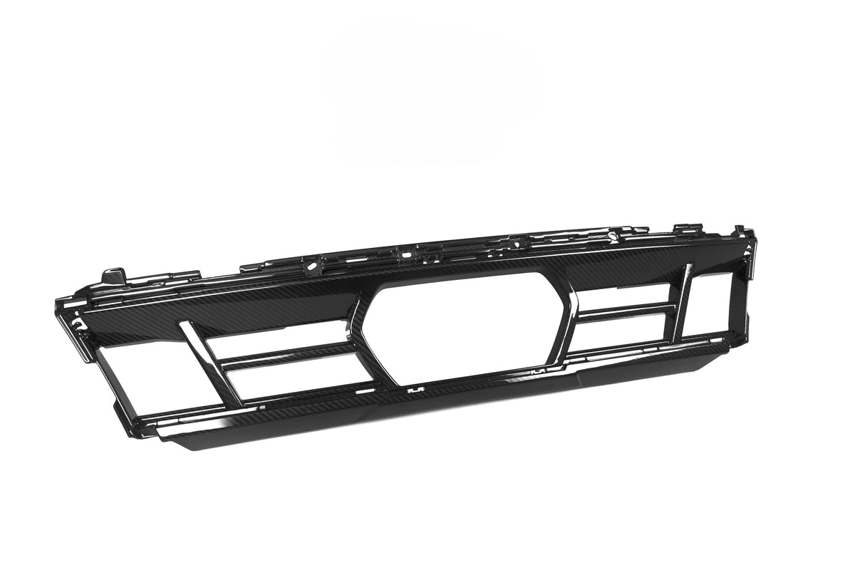 G05 X5 LCI SQ Style Dry Carbon Front Bumper Center Trim