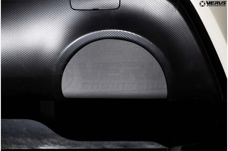 Verus Engineering Exhaust Cutout Cover Right-Hand Side - 2013-2020 Subaru BRZ / 2013-2016 Scion FR-S / 2017+ Toyota 86