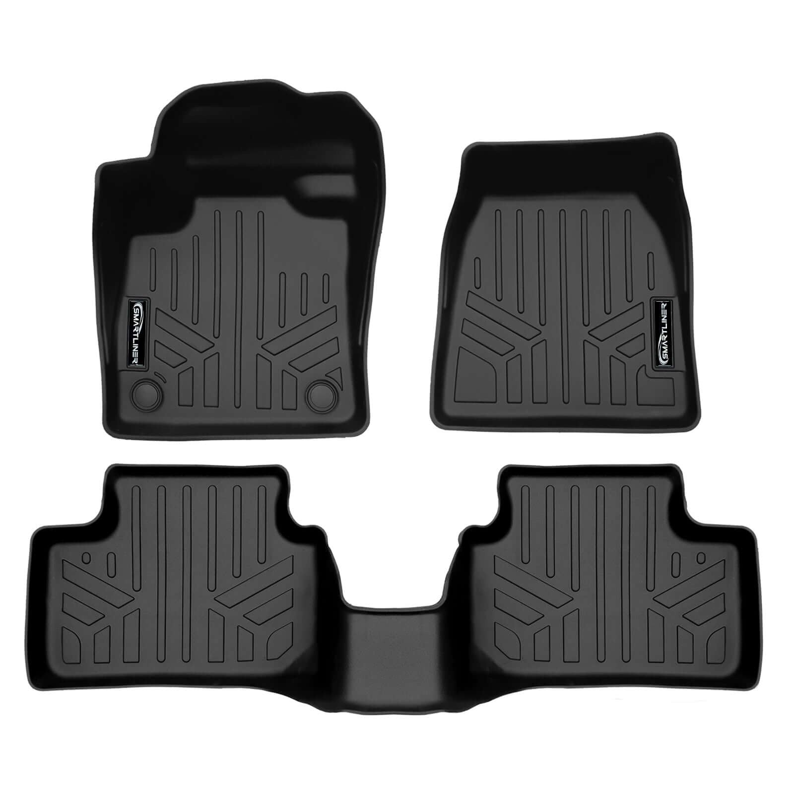 SMARTLINER Custom Fit Floor Liners For 2021-2024 Volvo XC40 Recharge|EX40 2025-2026