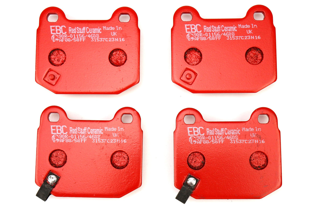 EBC Brakes Redstuff Ceramic Low Dust Disc Brake Pads - 2017-2026 Subaru BRZ / Toyota GT/GR86 (Factory Brembo)
