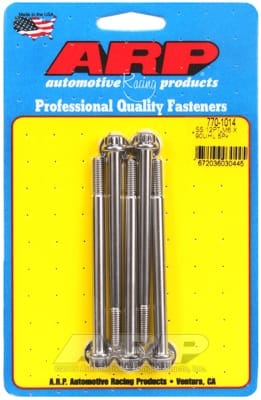 ARP M6 x 1.00 x 90 12pt Stainless Steel Bolt Kit (Set of 5)