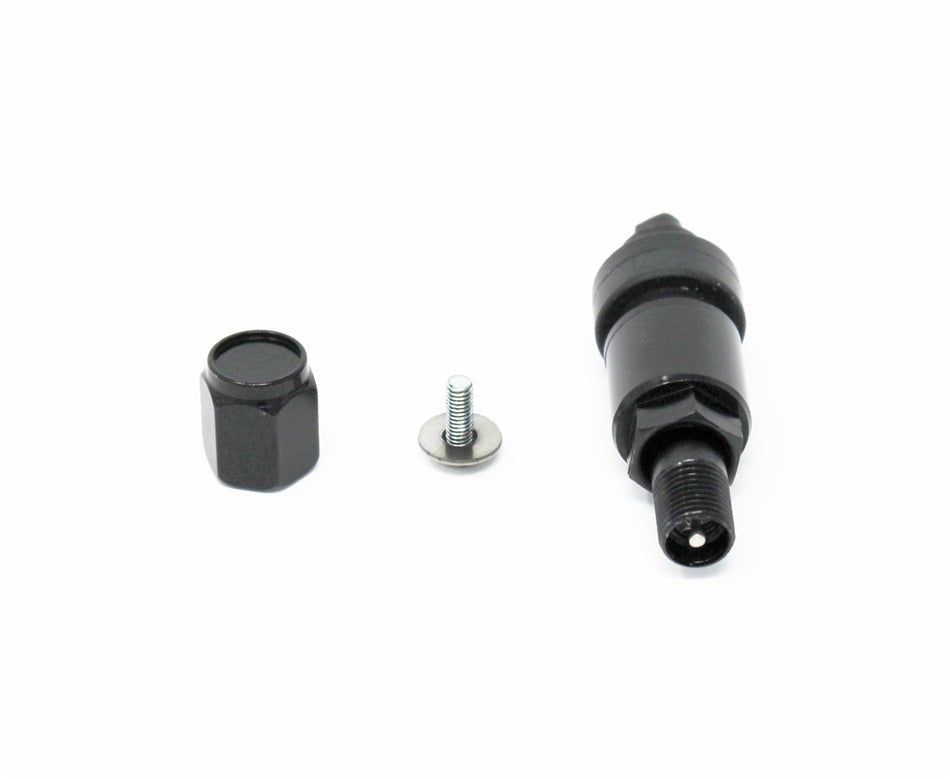 Torque Solution Billet TPMS Valve Stem Single Black - 2008-2021 Subaru WRX / STI / 2008-2019 Forester / 2008-2020 Legacy / 2008-2014 Tribeca 2013-2015 Crosstrek XV