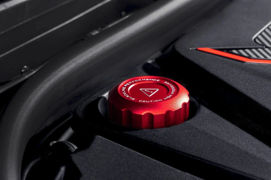 Goldenwrench Blackline Performance BMW M Car (S63 / S68) Engine Cap Cover Set - Edition Red