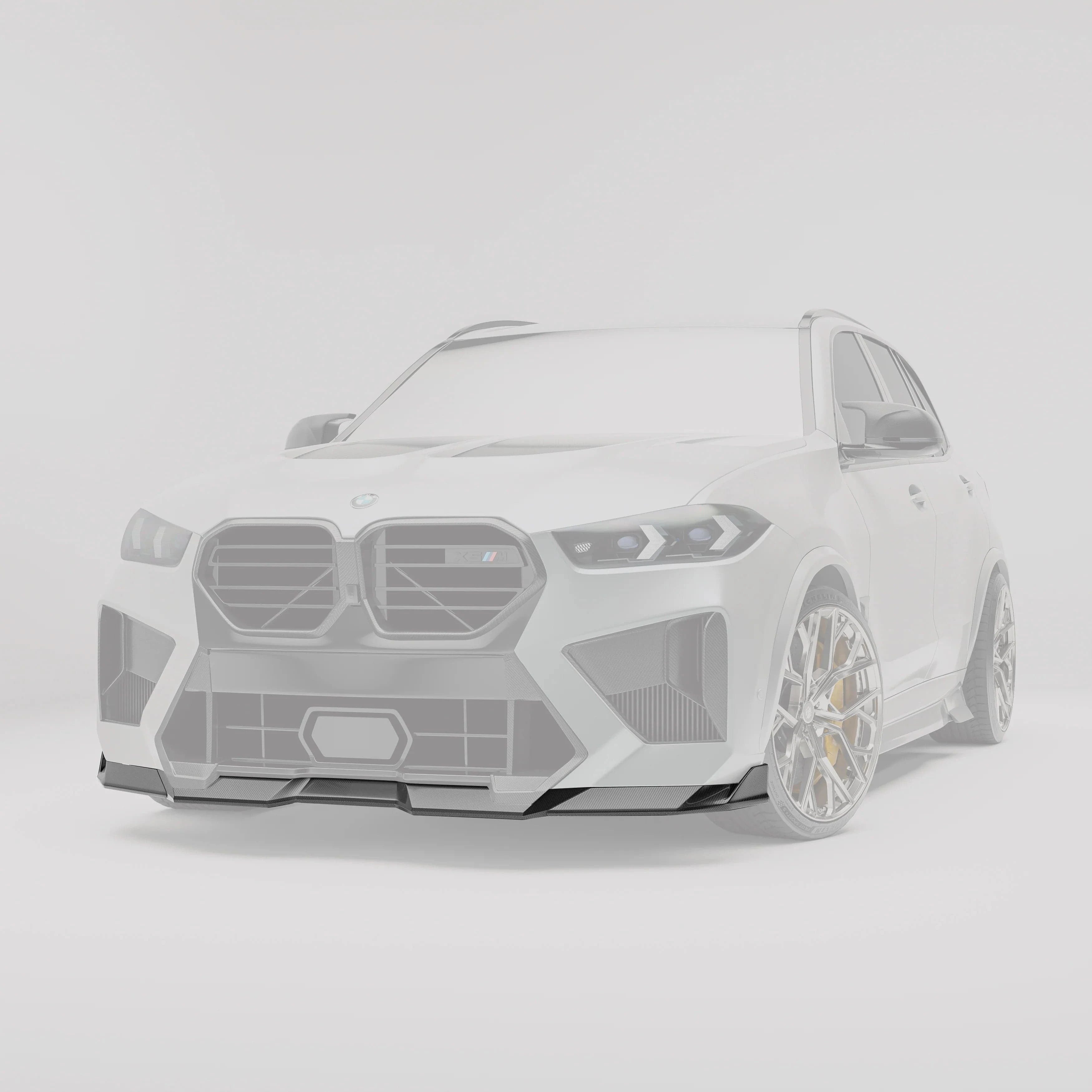 Revozport Carbon Fiber Front Lip Diffuser for BMW X5M F95 LCI (2023+)