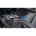 SMARTLINER Floor Liners for 2019-2025 BMW X3 (Hybrid Models)