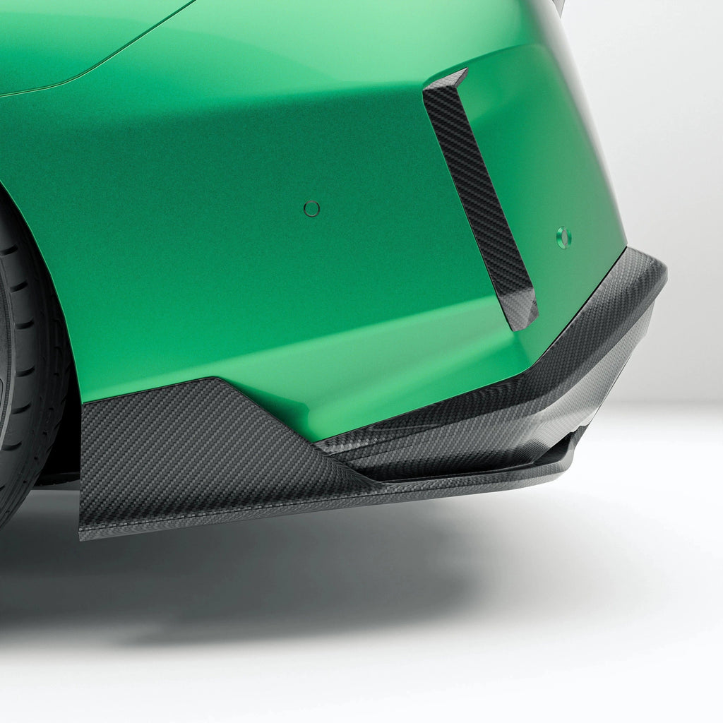 Revozport Carbon Fiber Rear Bumper Canards for BMW G90 M5 2025+