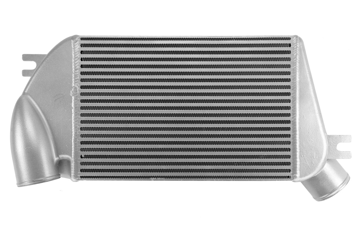 Mishimoto Performance Top Mount Intercooler and Charge Pipe Kit - 2015+ WRX-Polished Pipe, Silver Intercooler